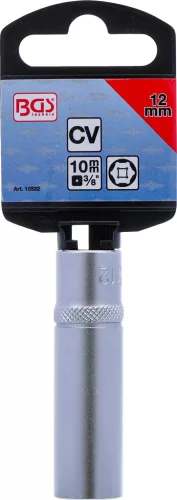 BGS technic 3/8" Hosszított dugókulcs "Pro Torque", 12 mm (BGS 10532)