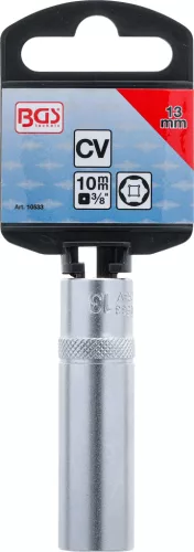 BGS technic 3/8" Hosszított dugókulcs "Pro Torque", 13 mm (BGS 10533)