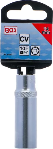 BGS technic 3/8" Hosszított dugókulcs "Pro Torque", 14 mm (BGS 10534)