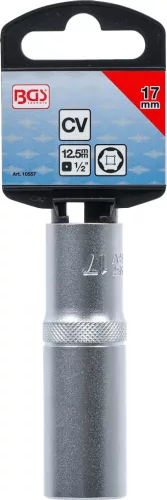 BGS technic 1/2" Hosszított dugókulcs "Pro Torque", 17 mm (BGS 10557)
