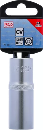 BGS technic 1/2" hosszított dugókulcsfej "Pro Torque®", 21 mm (BGS 10561)