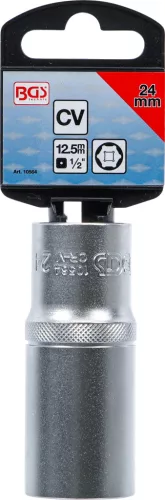 BGS technic 1/2" Hosszított dugókulcs "Pro Torque", 24 mm (BGS 10564)