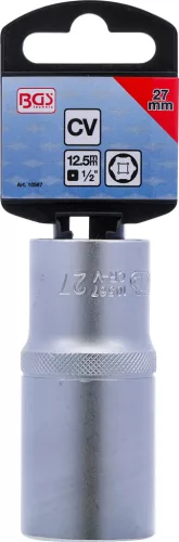 BGS technic 1/2" hosszított dugókulcsfej "Pro Torque®", 27 mm (BGS 10567)