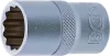 BGS technic 1/2" Dugókulcs, 12-szögű, 15 mm (BGS 10635)