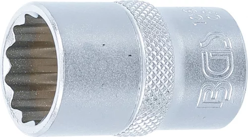 BGS technic 1/2" Dugókulcs, 12-szögű, 17 mm (BGS 10637)