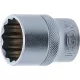 BGS technic 1/2" Dugókulcs, 12-szögű, 22 mm (BGS 10642)