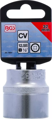 BGS technic 1/2" Dugókulcs, 12-szögű, 32 mm (BGS 10647)