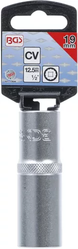 BGS technic 1/2" Hosszított dugókulcs, 12-szögű, 19 mm (BGS 10686)