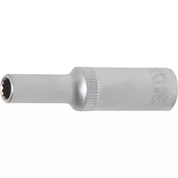   BGS Technic Dugókulcs, tizenkétszögletű, mély | 6,3 mm (1/4") | 5 mm (BGS 10704)