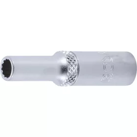   BGS Technic Dugókulcs, tizenkétszögletű, mély | 6,3 mm (1/4") | 5,5 mm (BGS 10705)