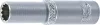 BGS Technic Dugókulcs, tizenkétszögletű, mély | 6,3 mm (1/4") | 7 mm (BGS 10707)