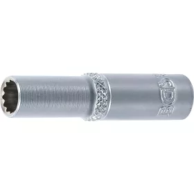   BGS Technic Dugókulcs, tizenkétszögletű, mély | 6,3 mm (1/4") | 7 mm (BGS 10707)