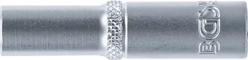 BGS Technic Dugókulcs, tizenkétszögletű, mély | 6,3 mm (1/4") | 7 mm (BGS 10707)