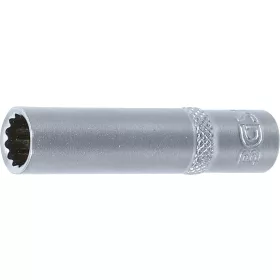   BGS Technic Dugókulcs, tizenkétszögletű, mély | 6,3 mm (1/4") | 8 mm (BGS 10708)
