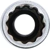 BGS Technic Dugókulcs, tizenkétszögletű, mély | 6,3 mm (1/4") | 9 mm (BGS 10709)