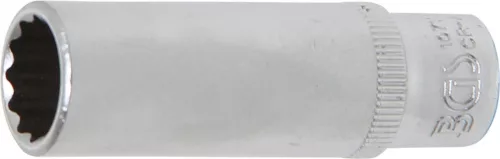 BGS Technic Dugókulcs, tizenkétszögletű, mély | 6,3 mm (1/4") | 11 mm (BGS 10711)