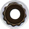 BGS Technic Dugókulcs, tizenkétszögletű, mély | 6,3 mm (1/4") | 12 mm (BGS 10712)