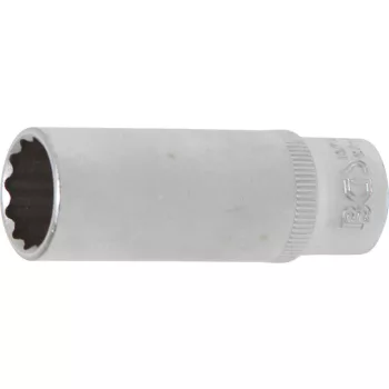   BGS Technic Dugókulcs, tizenkétszögletű, mély | 6,3 mm (1/4") | 13 mm (BGS 10713)