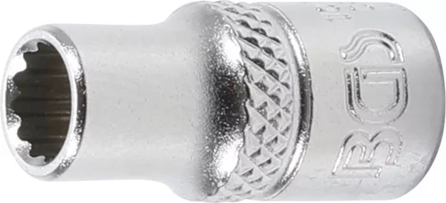 BGS technic 1/4" Dugókulcs, 12-szögű, 6 mm (BGS 10776)
