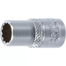   BGS technic 1/4" Dugókulcs, 12-szögű, 7 mm (BGS 10777)