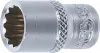 BGS technic 1/4" Dugókulcs, 12-szögű, 10 mm (BGS 10780)