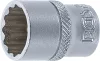 BGS technic 1/4" Dugókulcs, 12-szögű, 13 mm (BGS 10783)