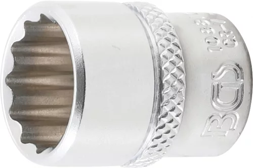 BGS technic 1/4" Dugókulcs fej, tizenkétszögletű | 9/16" (BGS 10881)