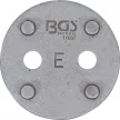 BGS technic Fékdugattyú visszatekerő adapter Ford és Nissan típusokhoz, a BGS 1119 fékdugattyú visszatekerő készletből, "E" (BGS 11007)