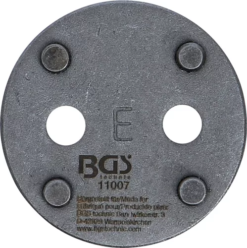 BGS technic Fékdugattyú visszatekerő adapter Ford és Nissan típusokhoz, a BGS 1119 fékdugattyú visszatekerő készletből, "E" (BGS 11007)