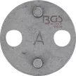 BGS technic Fékdugattyú visszatekerő adapter Renault és BMW Mini típusokhoz, a BGS 1119 fékdugattyú visszatekerő készletből, "A / Z" (BGS 11008)