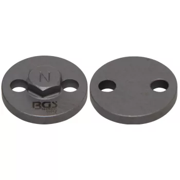   BGS technic Fékdugattyú visszatekerő adapter Alfa Romeo, Audi és Lancia típusokhoz, a BGS 1119 fékdugattyú visszatekerő készletből, "N" (BGS 11012)