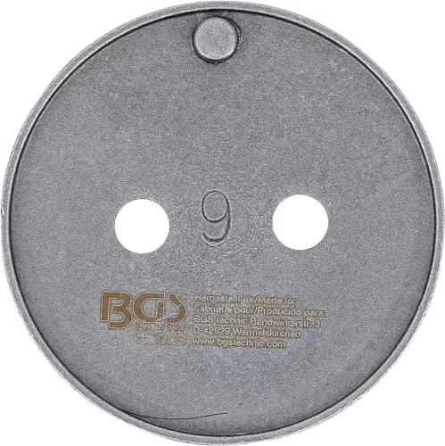 BGS technic Fékdugattyú visszatekerő adapter GM típusokhoz, a BGS 1119 fékdugattyú visszatekerő készletből, "9" (BGS 11013)