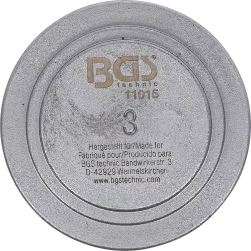 BGS technic Fékdugattyú visszatekerő adapter VW, Land Rover és Audi típusokhoz, a BGS 1119 fékdugattyú visszatekerő készletből, "3" (BGS 11015)