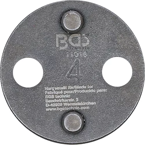BGS technic Fékdugattyú visszatekerő adapter Alfa Romeo, Fiat és Ford típusokhoz, a BGS 1119 fékdugattyú visszatekerő készletből, "4" (BGS 11016)