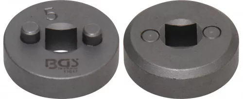 BGS technic Fékdugattyú visszatekerő adapter, 3/8" (10 mm), a BGS 1119 fékdugattyú visszatekerő készletből, "5" (BGS 11017)