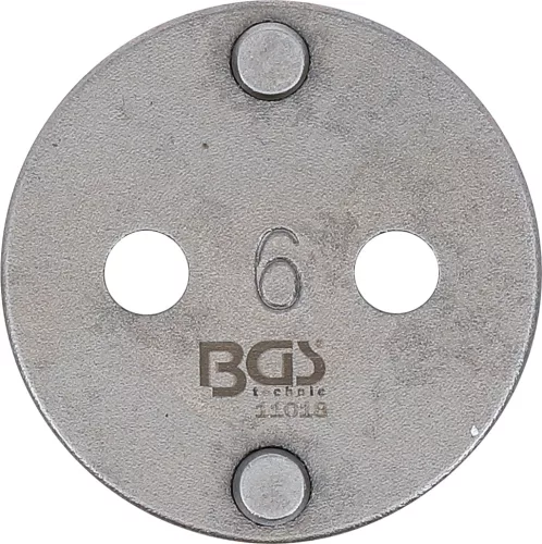 BGS technic Fékdugattyú visszatekerő adapter VW, Nissan és Jaguar típusokhoz, a BGS 1119 fékdugattyú visszatekerő készletből, "6" (BGS 11018)