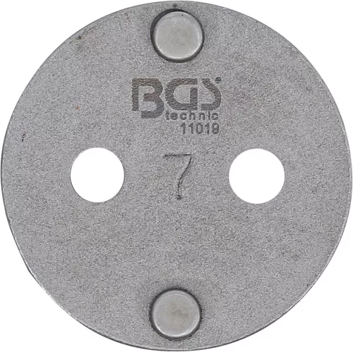 BGS technic Fékdugattyú visszatekerő adapter Alfa Romeo, Audi és Citroën típusokhoz, a BGS 1119 fékdugattyú visszatekerő készletből, "7" (BGS 11019)