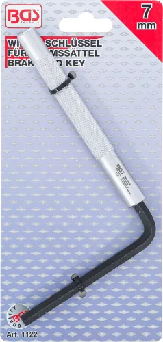 BGS technic Fékpad kulcs, 7mm (BGS 1122)