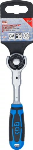 BGS technic 1/4" Racsnis hajtószár forgó fejjel (BGS 112)