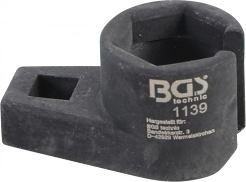 BGS technic Dugókulcs fej oxigén szenzorhoz, 22 mm x 3/8", négyszög hajtás (BGS 1139)