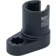 BGS technic Dugókulcs fej oxigén szenzorhoz, 22 mm (7/8") x 50 mm, 1/2" hajtás (BGS 1140-22)