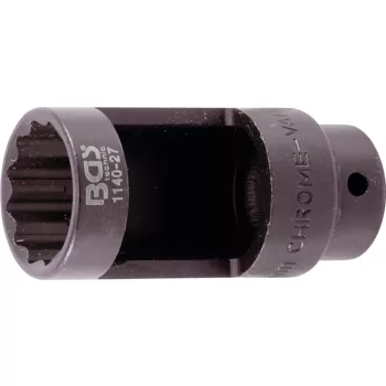   BGS technic Dugókulcs fej oxigén szenzorhoz, 27 mm x 78 mm, 1/2" hajtás (BGS 1140-27)