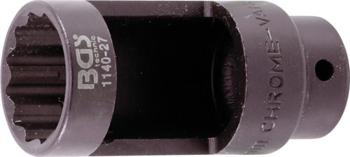 BGS technic Dugókulcs fej oxigén szenzorhoz, 27 mm x 78 mm, 1/2" hajtás (BGS 1140-27)