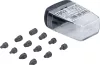 BGS technic Rövid bitkészlet extra lapos bitracsniba, 1/4”, Torx / imbusz / PZ, 12 részes (115) (BGS 115-1)
