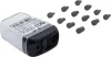 BGS technic Rövid bitkészlet extra lapos bitracsniba, 1/4”, Torx / imbusz / PZ, 12 részes (115) (BGS 115-1)