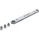 BGS technic Extra lapos bitracsni 1/4” befogással, 100 mm, 5 mm-es fejjel, 4 bittel (BGS 115)
