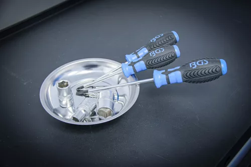 BGS technic Mágneses tál, inox (BGS 1150)