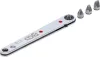 BGS technic Extra lapos bitracsni 1/4” befogással, 100 mm, 5 mm-es fejjel, 4 bittel (BGS 115)