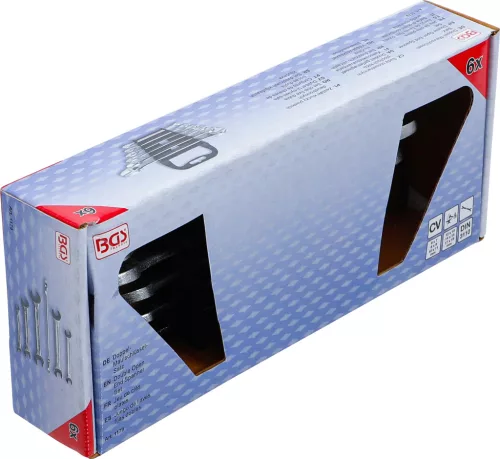 BGS technic 6 részes villáskulcs készlet 6x7-17x19mm (BGS 1179)