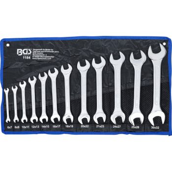   BGS technic 12 részes villáskulcs készlet 6x7-30x32mm (BGS 1184)